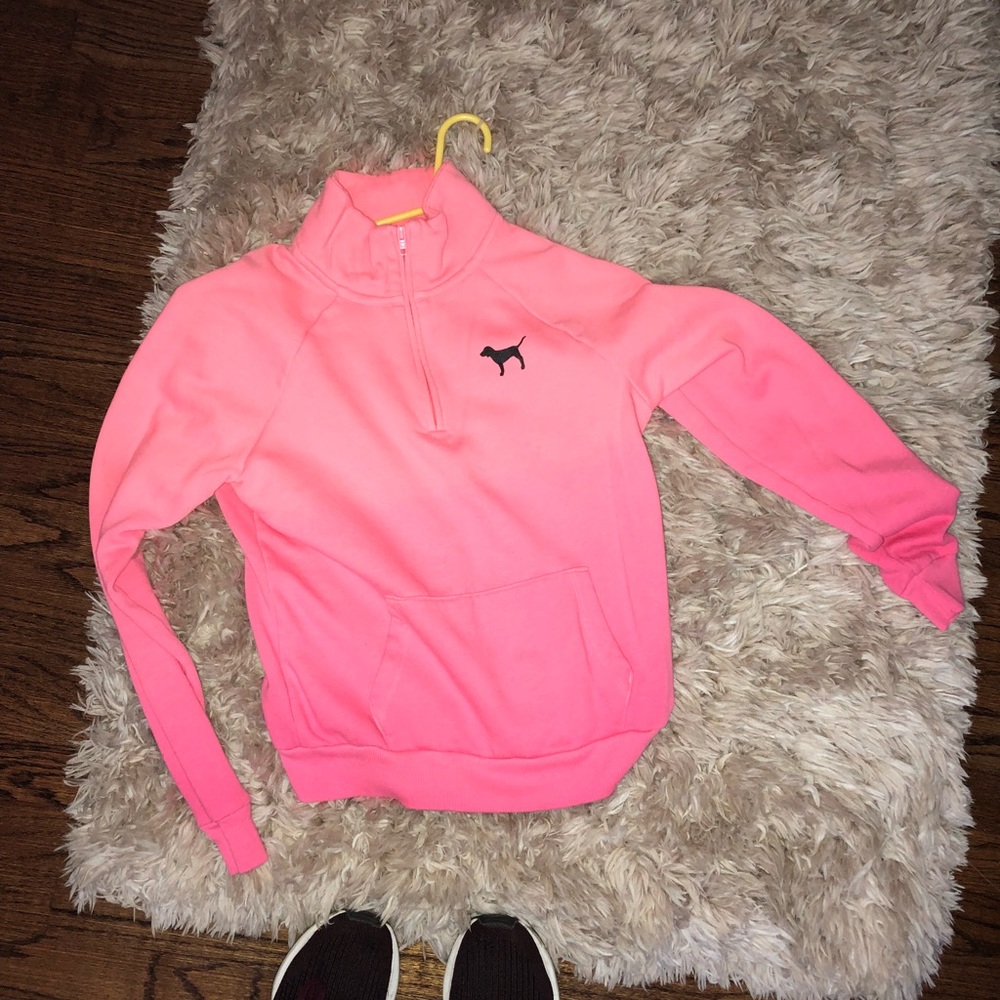 Pink ombré sweatshirt
